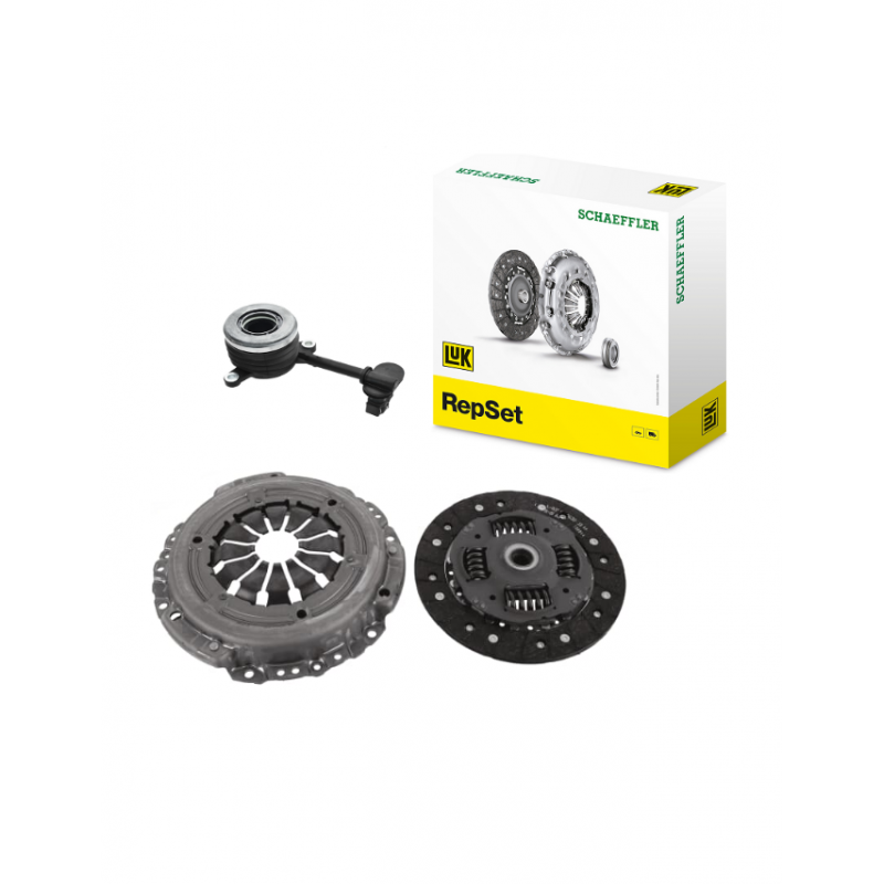 Ford Courier 2017-2022 1.5 TDCI 6 Vites Debriyaj Seti Bİlyalı ( Baskı Balata ve Bİlya ) Luk Marka