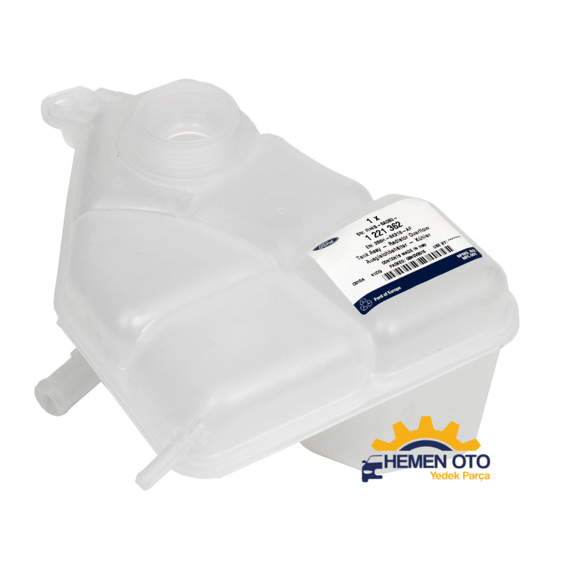 Ford Fiesta 2002-2008 1.4 ve 1.6 Benzinli Radyator Yedek Su Deposu Ford Orjinal