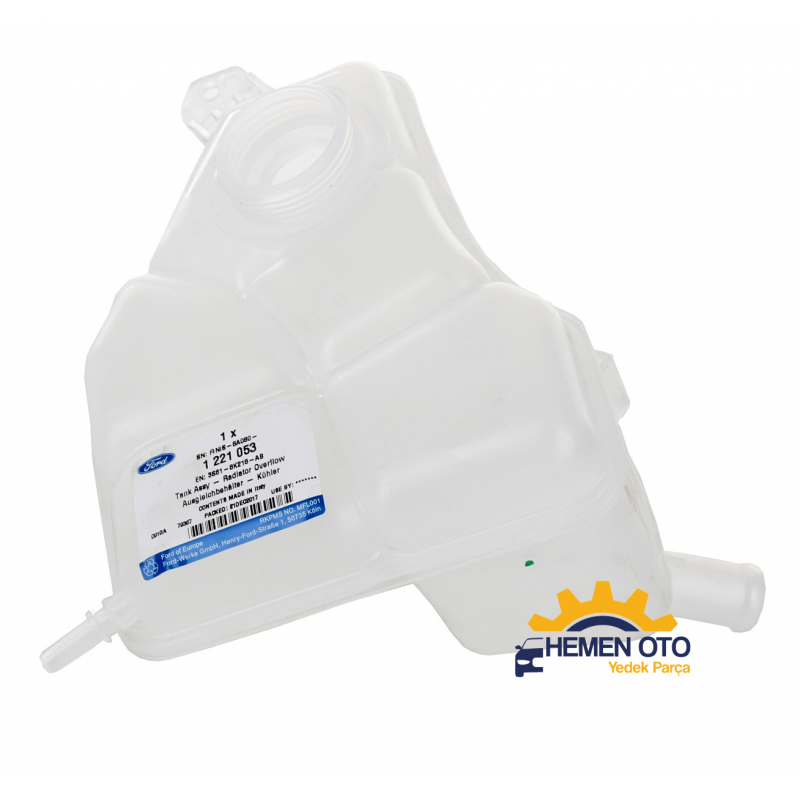 Ford Fiesta 2002-2008 1.4 TDCI Radyator Yedek Su Deposu ( 3 Çıkışlı ) Ford Orjinal