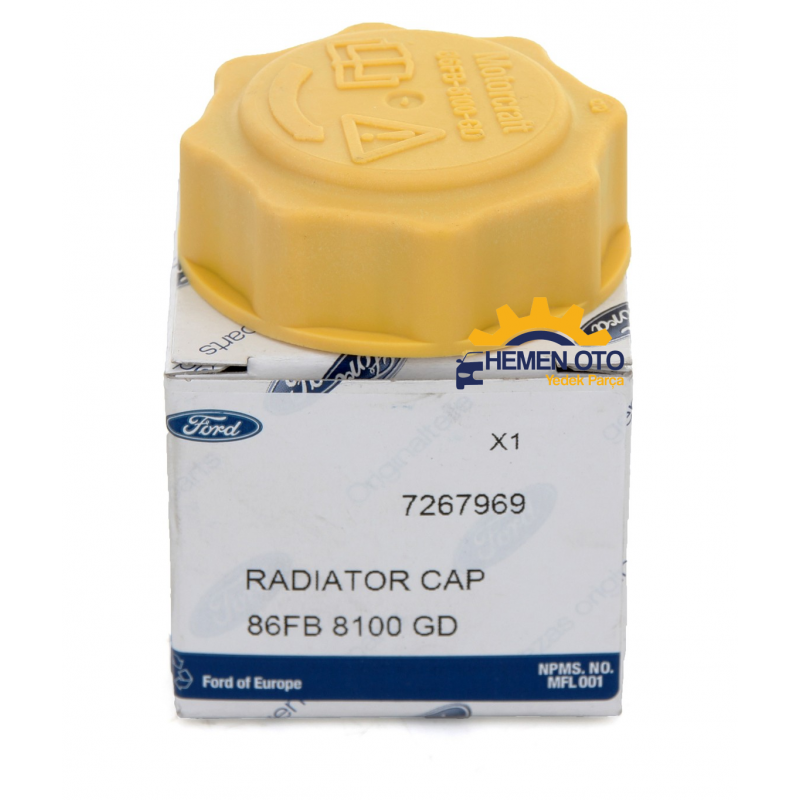 Ford Connect 2009-2013 Radyator Yedek Su Depo Kapağı Ford Orjinal