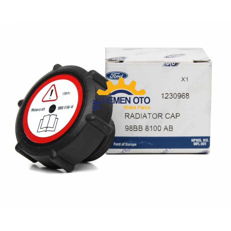 Ford Transit 2001-2007 Radyator Yedek Su Depo Kapağı Ford Orjinal