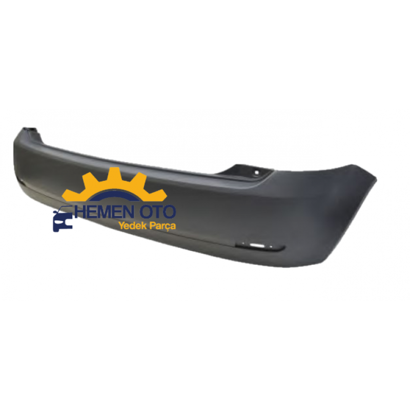 Ford Fiesta 2002-2006 Arka Tampon Tek Parca Ghia Tip Yan Sanayi