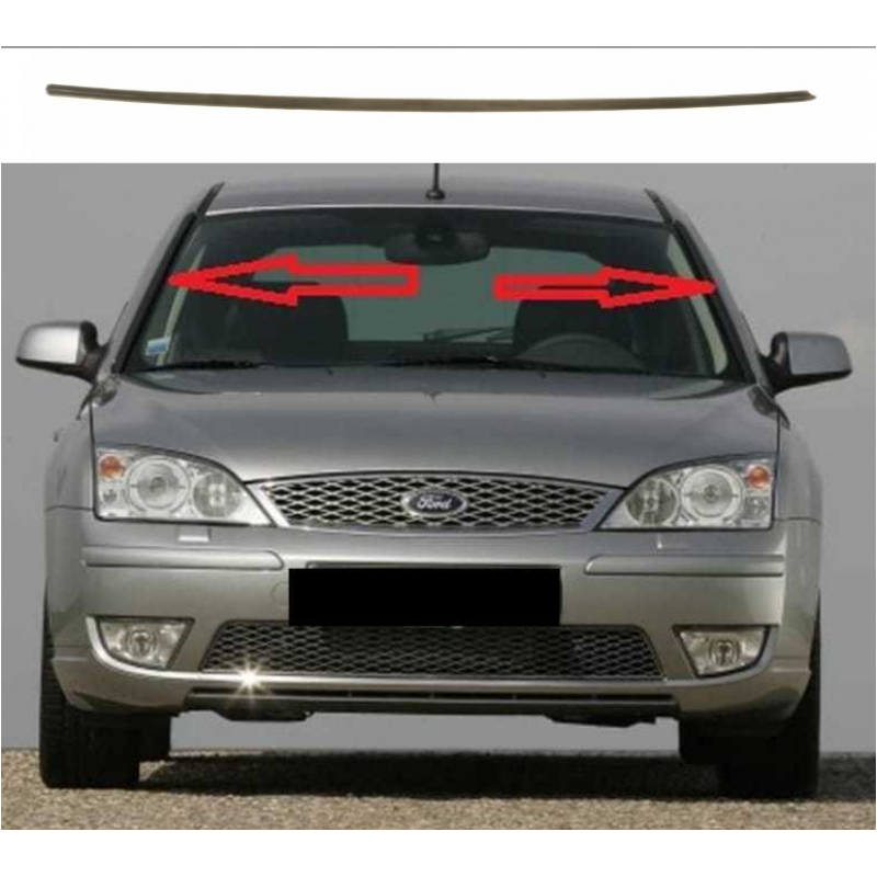 Ford Mondeo 2001-2007 Ön Cam Kenar Cıtası Sağ Orjinal