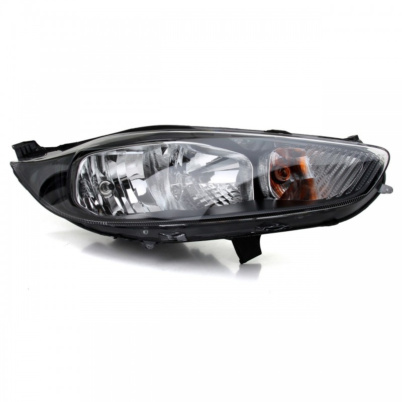 Ford Fiesta 2013-2017 Siyah Zemin Komle Sağ Far Yan Sanayi