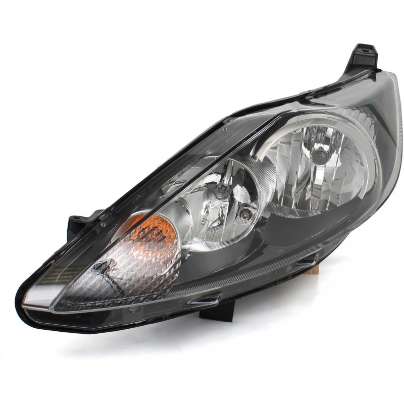 Ford Fiesta 2009-2012 Komple Far Sol Siyah Zemin Depo Marka