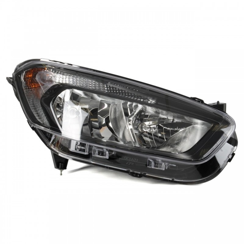 Ford Courier 2017-2022 Siyah Zemin Komple Sağ Far Yan Sanayi