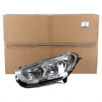 Ford Courier 2017-2022 Beyaz Zemin Komple Sol Far Ford Orjinal Otosan