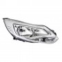 Ford Focus 2011-2014 Beyaz Zemin Komple Sağ Far İthal Yan Sanayi