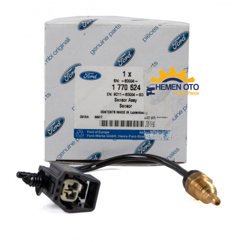 Ford Connect 2003-2008 1.8 TDCI Motor Isı Sensoru ( Hararet Musuru ) Ford Orjinal