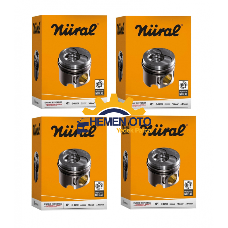 Ford Transit 2008-2011 2.4 TDCI 100 PS ( 050 ) Piston Segman Takımı 4 Adet Nural Marka