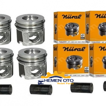 Ford Fusion 2003-2011 1.6 TDCİ Piston Segman Takımı 4 Adet ( 060 ) Nural Marka