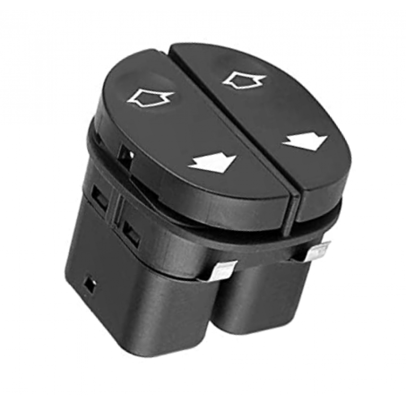 Ford Fiesta 2002-2006 Ön Sol Çiftli Cam Açma Düğmesi ithal Yan Sanayi