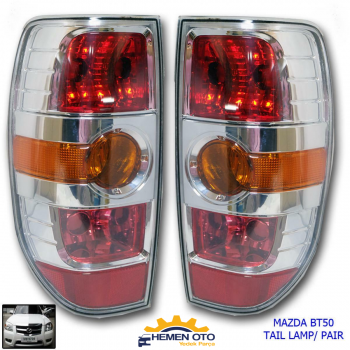 Mazda BT50 2006-2010 Seffaf Arka Stop Takımı Seffaf ( 2 Adet ) Mazda Orjinal