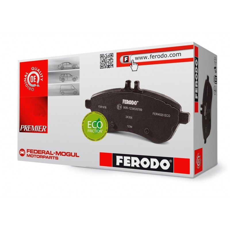 Ford Ranger 2016-2019 Ön Fren Balata Takımı Ferodo Marka