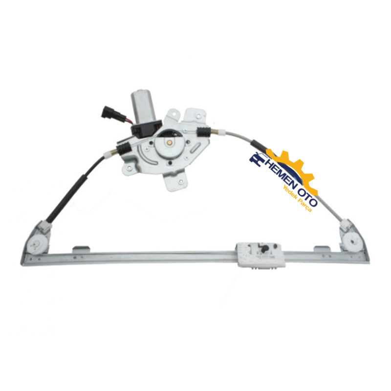 Ford Courier 2017-2022 Ön Sağ Motorlu Cam Krikosu ithal Yan Sanayi