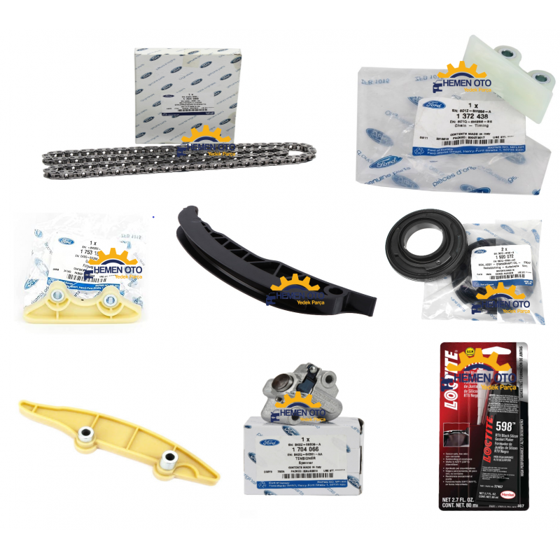 Ford Ranger 2012-2016 Triger Zincir Seti 3.2 TDCI 200Ps Komple Orjinal Otosan