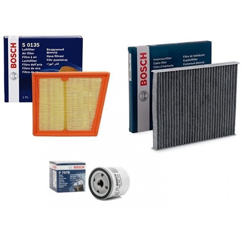 Ford Bmax 2012-2016 1.4 Benzinli Periyodik Yağ Bakım Seti Bosch Marka