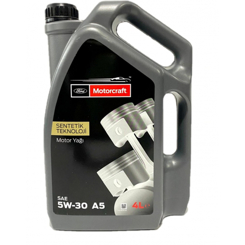 Ford 5W30 4 Litre Patikullü 913D Onaylı Motor Yağı Motorcraft Marka ( Castrol Dolum )