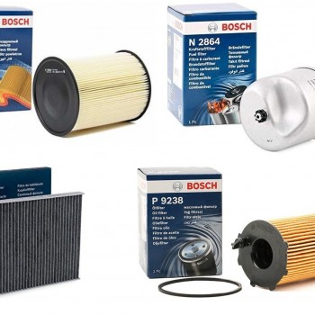 Ford Cmax 2015-2018 1.6 TDCI Dizel Periyodik Yağ Bakım Seti Bosch Marka