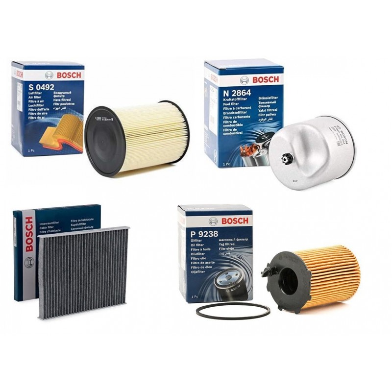 Ford Cmax 2011-2014 1.6 TDCI Dizel Periyodik Yağ Bakım Seti Bosch Marka