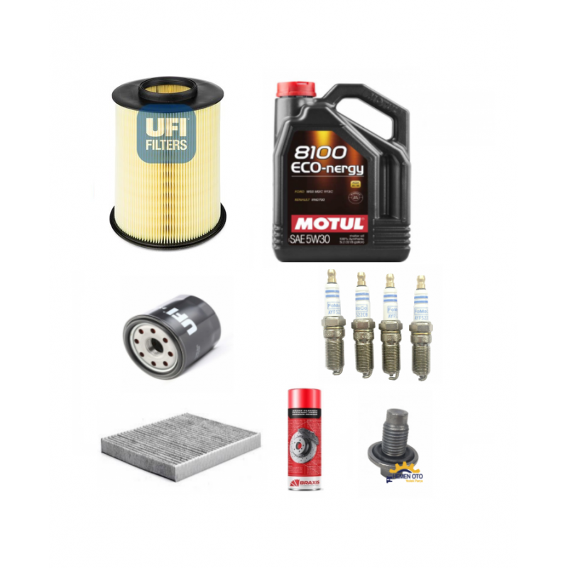 Ford Cmax 2007-2010 1.6 Benzinli Periyodik Bakım Seti Tam Takım