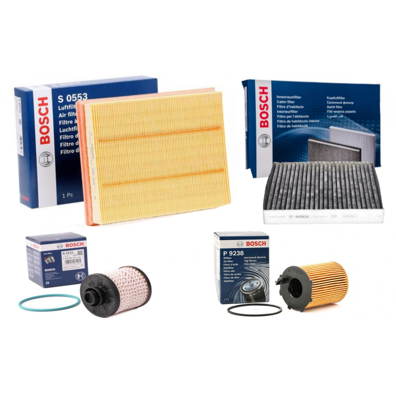 Ford Mondeo 2015-2022 1.5 TDCI Dizel Periyodik Yağ Bakım Seti Bosch Marka