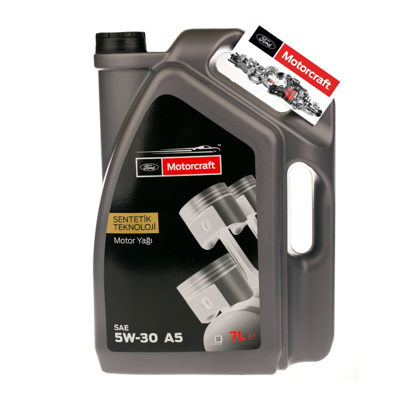 Ford 5W30 7 Litre Patikullü 913D Onaylı Motor Yağı Motorcraft Marka ( Castrol Dolum )