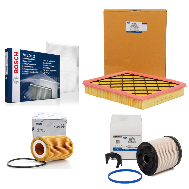 Ford Ranger 2019-2022 2.0 Ecoblue Periyodik Yağ Bakım Seti Orjinal