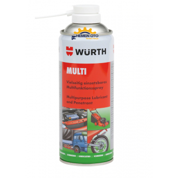 Würth Multi Cok Amaçlı Sprey Bakım Yağı 400ML