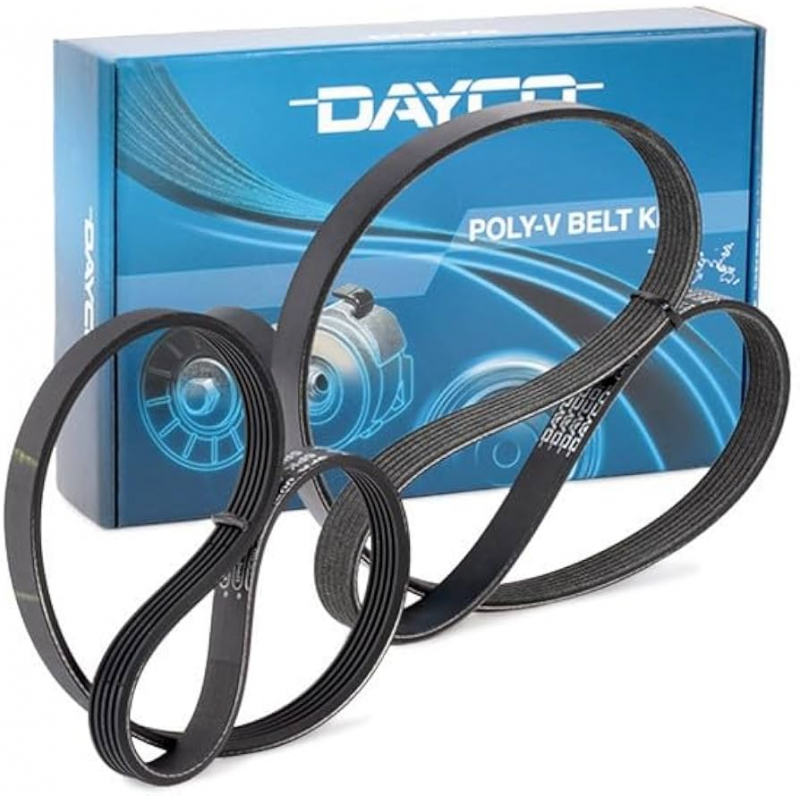 Ford Fiesta / Fusion 2002-2008 1.4 - 1.6 Benzinli V Kayıs ve Direksiyon Kayıs Seti Dayco Marka (5PK 690+6PK 1019)